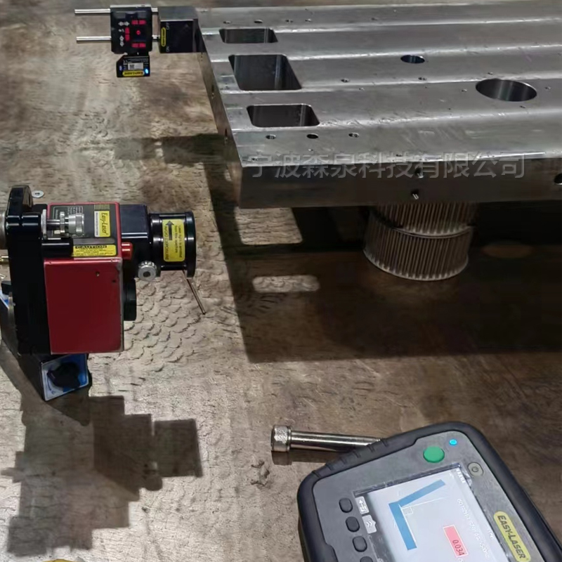 印刷機(jī)墻板垂直度測量